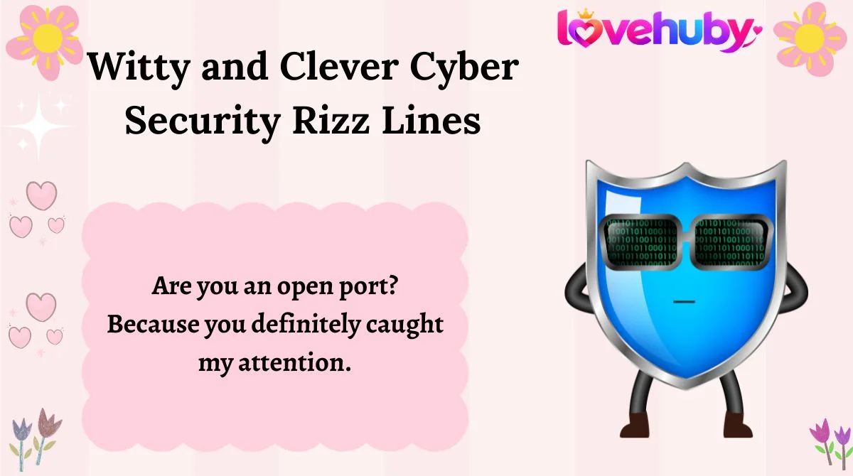 Witty and Clever Cyber Security Rizz Lines