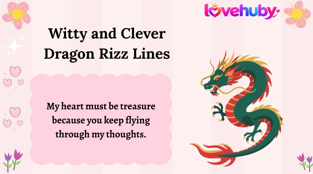 Witty and Clever Dragon Rizz Lines