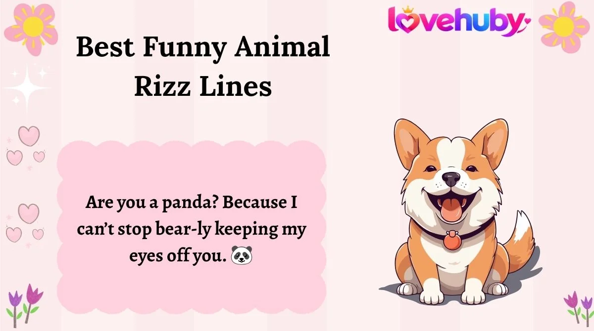 Best Funny Animal Rizz Lines