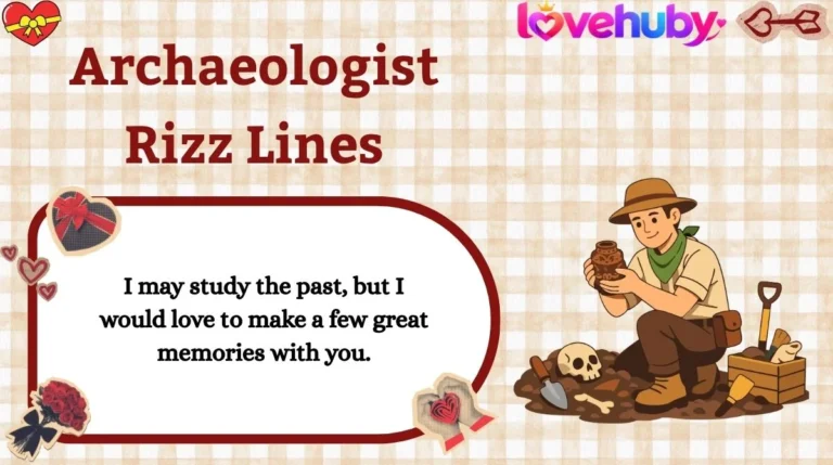 Archaeologist Rizz Lines