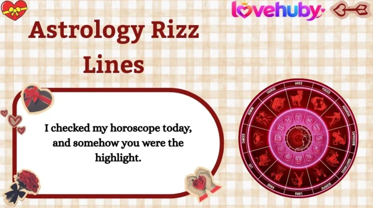 Astrology Rizz Lines