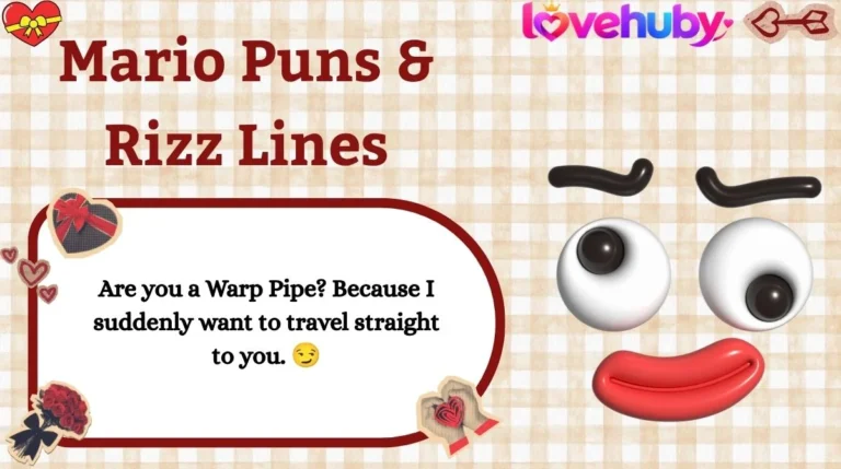 Mario Puns & Rizz Lines