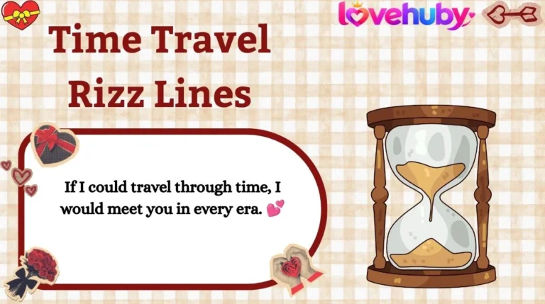 Time Travel Rizz Lines