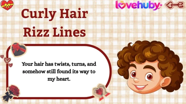 Curly Hair Rizz Lines