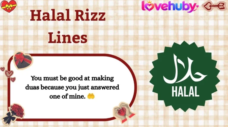 Halal Rizz Lines